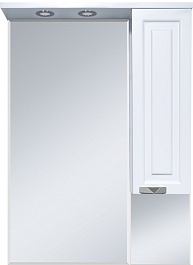 Misty Мебель для ванной Терра 70 R 3 ящика белая – фотография-6